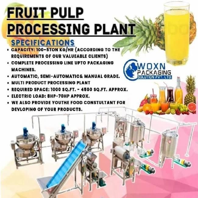 Juice & Pulp Extraction Plant