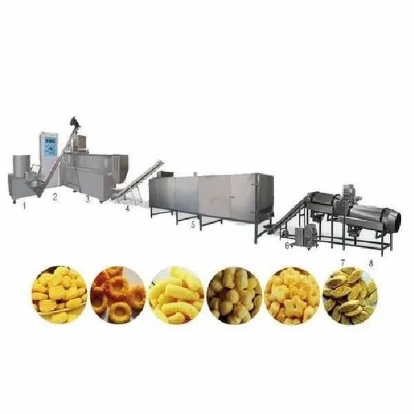 Automatic Corn Puffs Snacks Processing Line