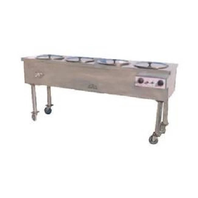2 Hp Stainless Steel Food Warmer, 220 V, Capacity: 55 Litres