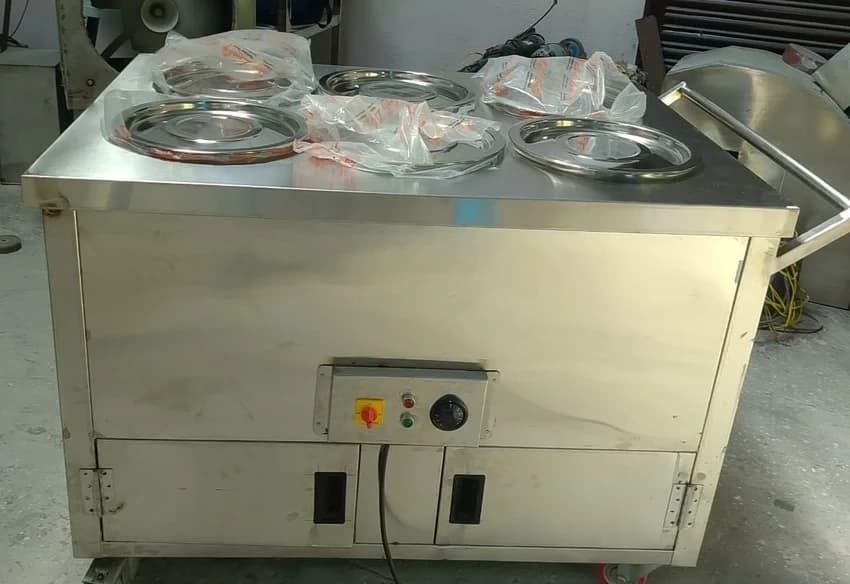 Metal Hot Ben Meri Counter, For Restaurant