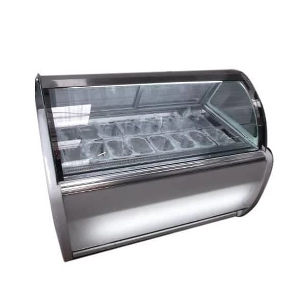 Steel Ice Cream Display Counter