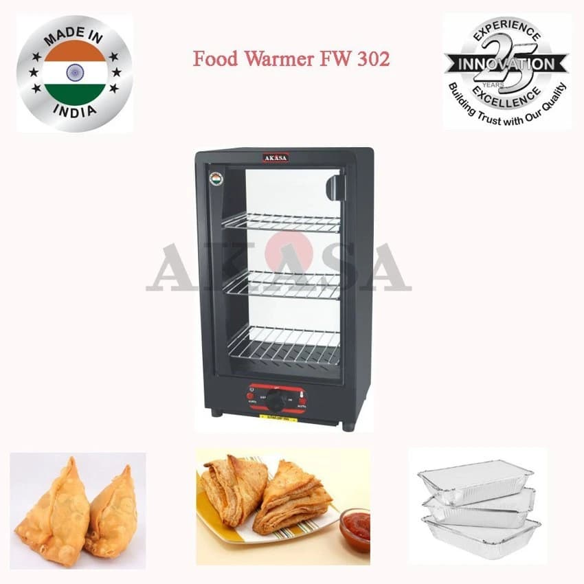 Metal Rectangular Small Patties Hot Counter, For Shop