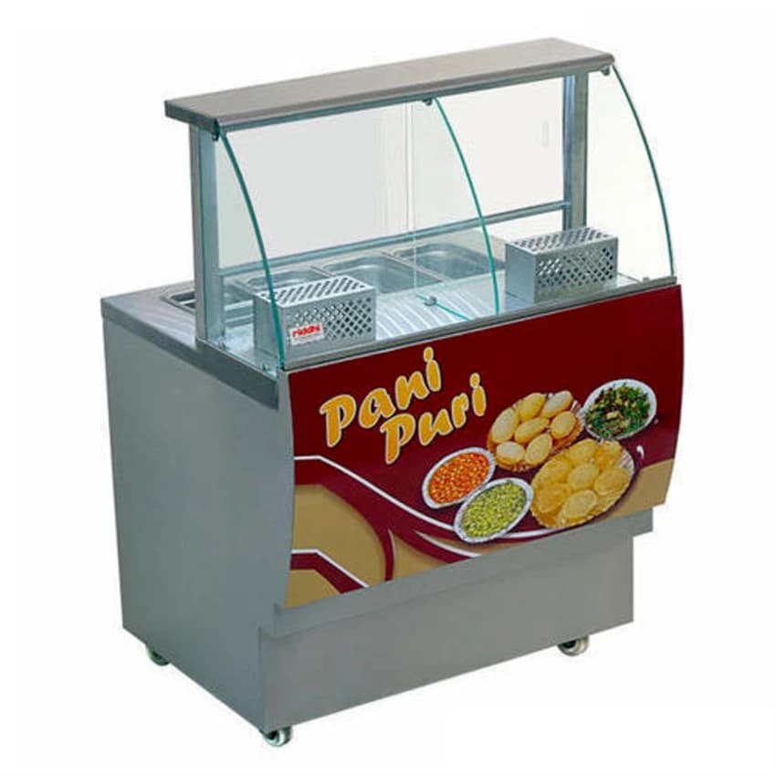 Material: Stainless Steel New Golgappa Counter, For Restaurant