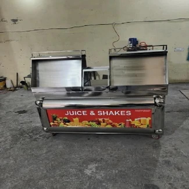 SS Juice Display Counter