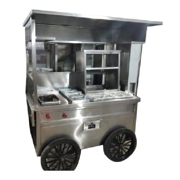 Stainless Steel Food Cart