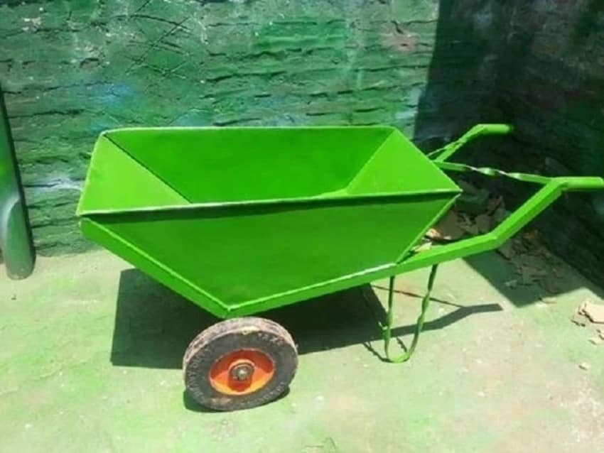 Iron Hand Push Cart for Garbage