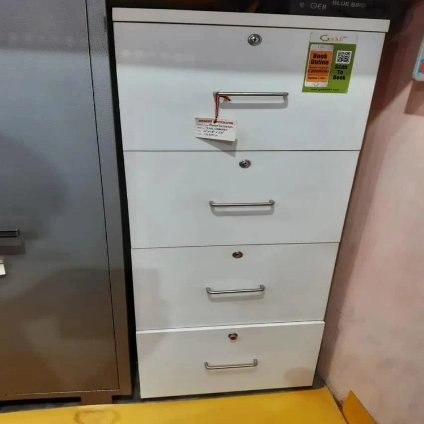Office File Cabinet, No. Of Drawers: 4 Drawers
