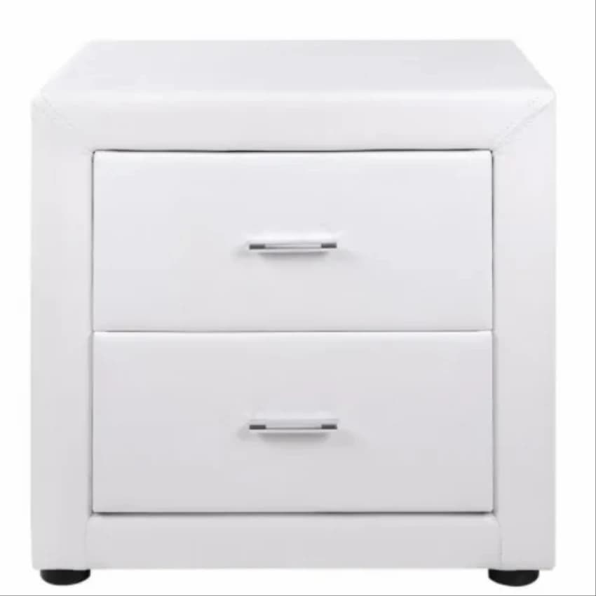 Natural Stainless Steel Deluxe Drawer Cabinet, 2 Drawers, Free Standing