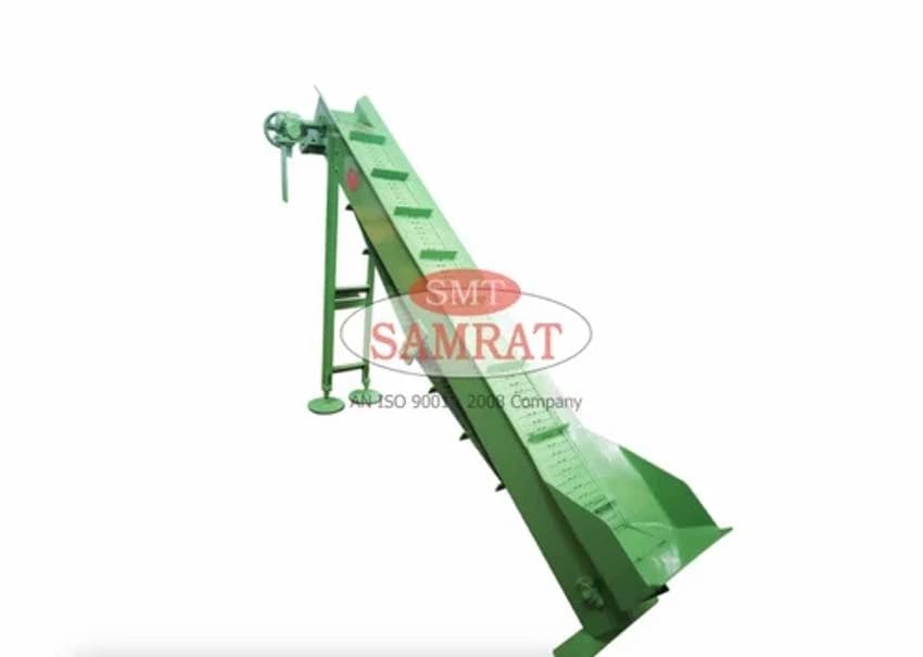 Mild Steel Long Length Attachment Conveyor Machine, For Industry, Capacity(kg/hr): 50 kg/hr