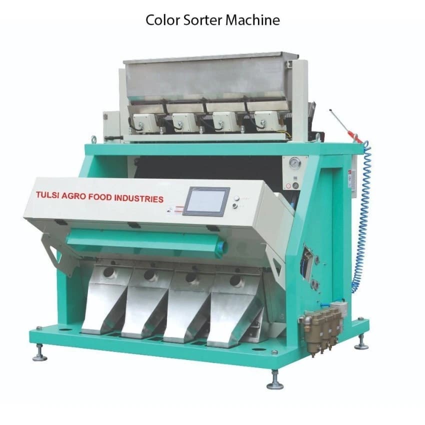 Tulsi Automatic Color Sorter Machine, Three Phase, Capacity: 6 Ton/Hour