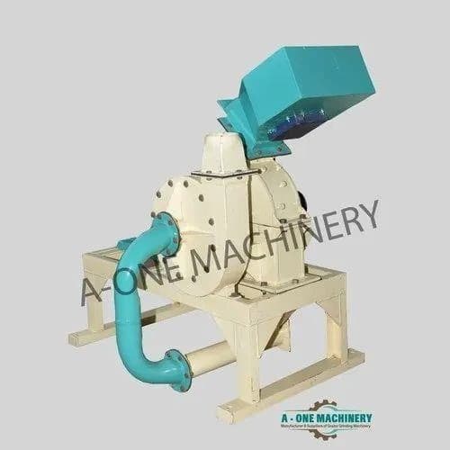 A-One Machinery 10 Hp Chilli Grinding Machine, For Food Industry, Capacity: 40 Kg Per Hour