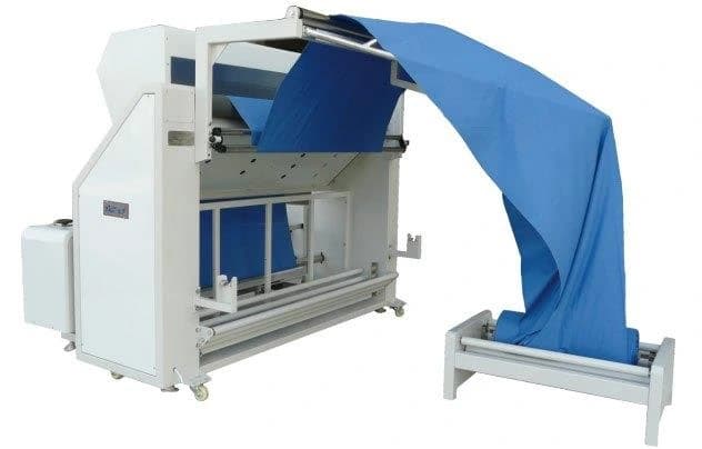 Automatic Mild Steel Tubular Fabric Slitting Cum Inspection Rolling Machine, For Textiles