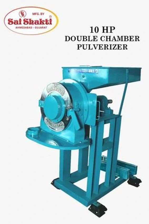 Double chamber Ms Pulverizer, Capacity: 100-200 kg/hr