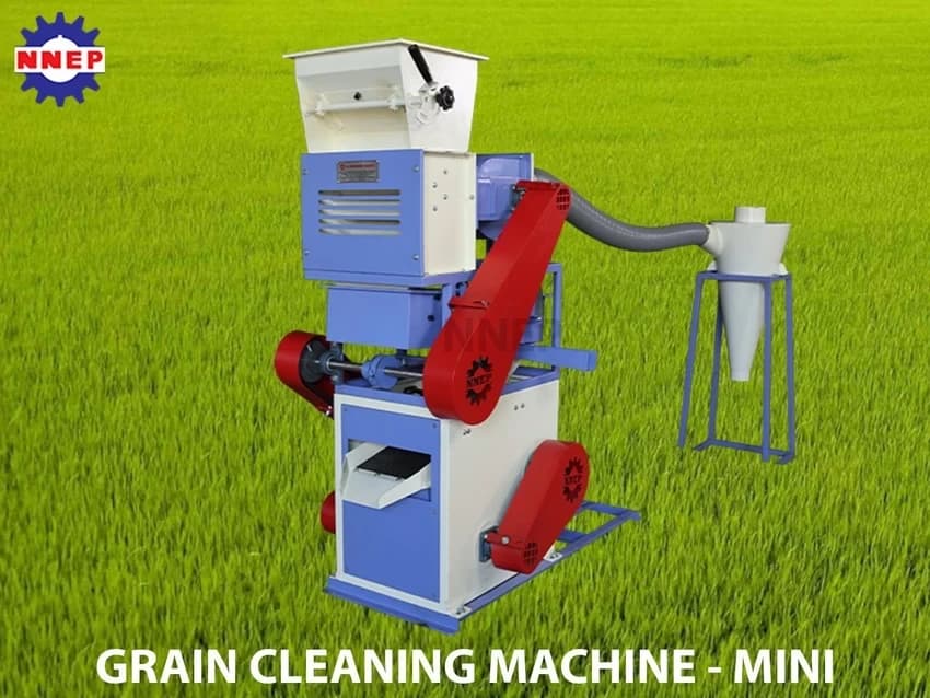 Mini Grain Cleaning, Three Phase