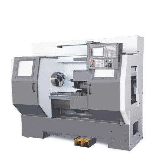 Flat Bed CNC Lathe Machine, Power: 7.5 kW