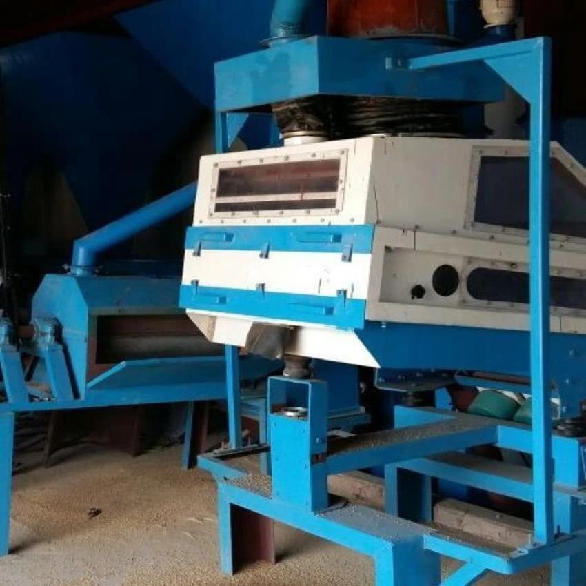 Mild Steel Automatic Destoner Gravity Selector, For Grain Cleaning, Three Phase