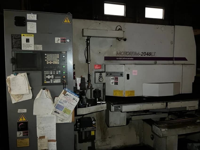 2048LT 2HP Muratec Motorum Turret Punch Press