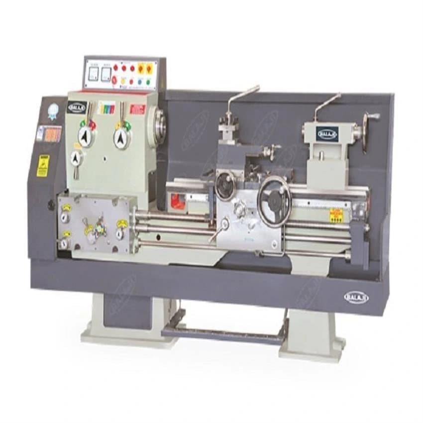 9 Feet Geared Head Heavy Duty Lathe Machine VGH- 304, 104 mm