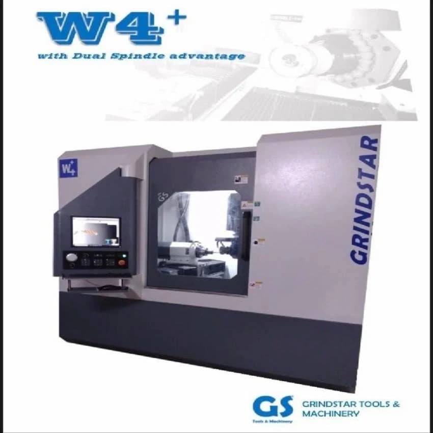 5 Axis CNC Tool And Cutter Grinding Machine Double Spindle, Horizontal