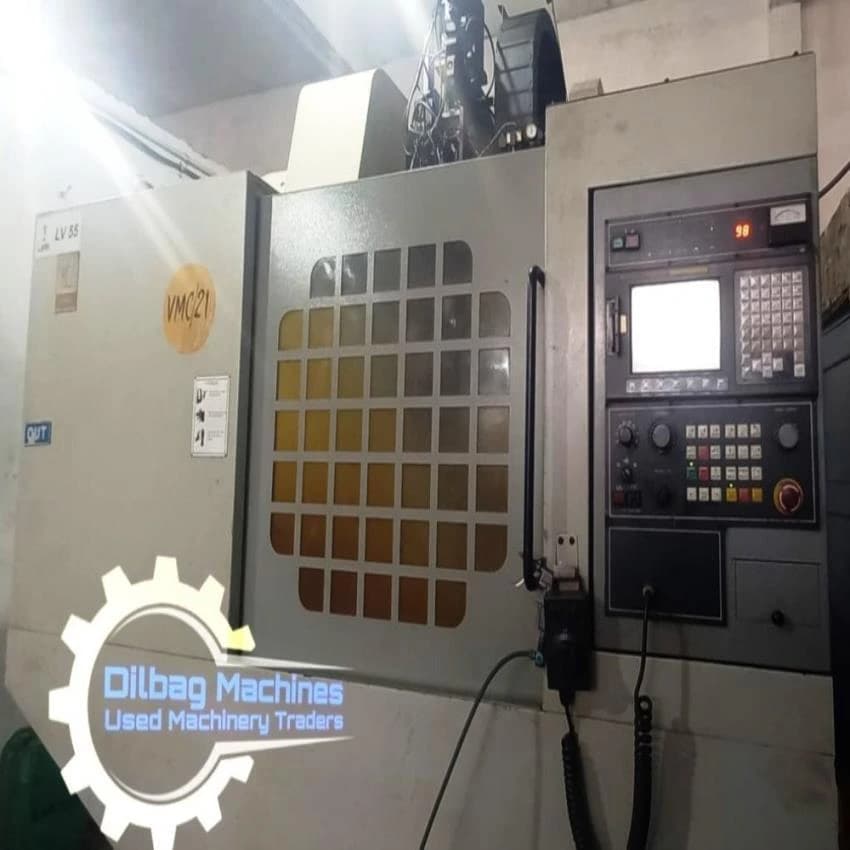 Cnc LMW LV 55 VMC Machine, Spindle Speed: 6000, Z - Axis Travel: 575