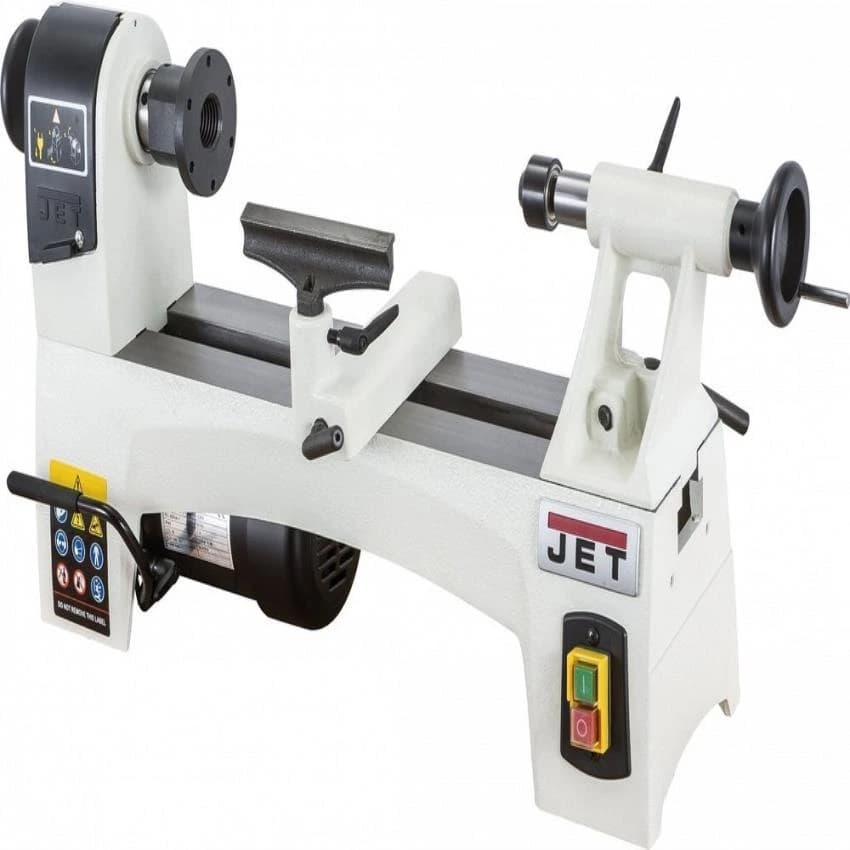 500w 230v 1ph 50hz Cast Iron Bed JET JWL-1015 Wood lathe, Motor: Asynchronous 1400rpm