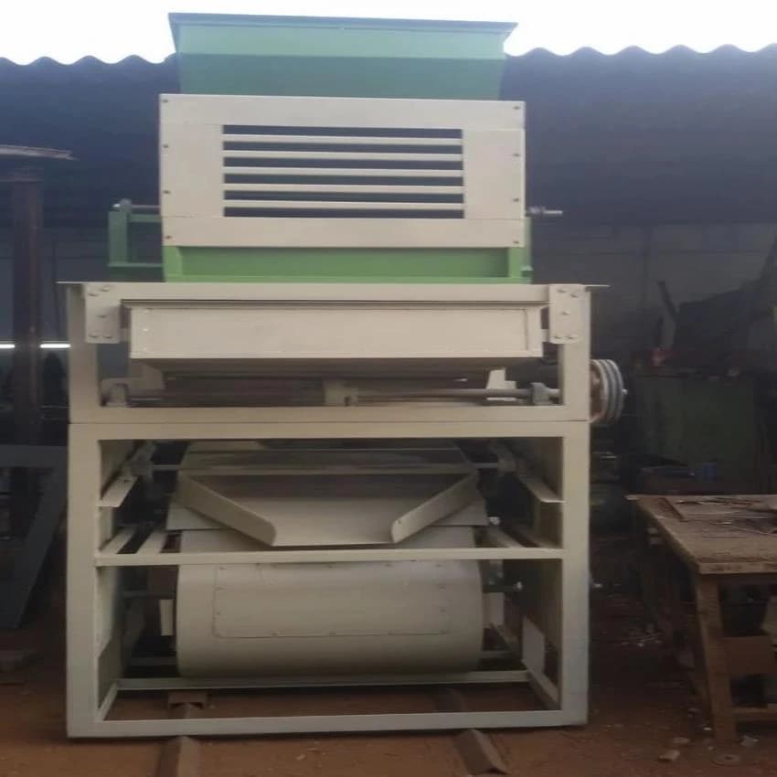 Paddy Separator Rice Huller Machine, Capacity: 10-20 Ton/day