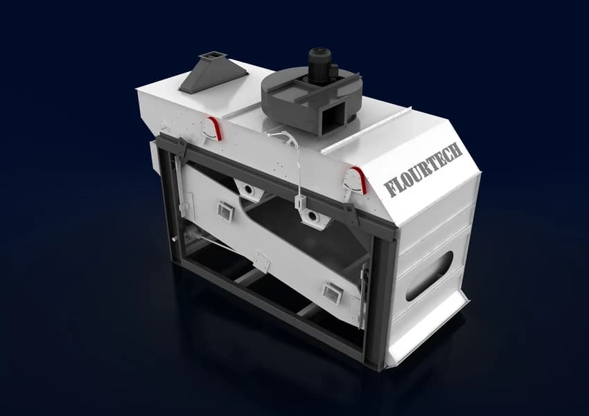 Flourtech Paddy Cleaner, Capacity: 500 Kg To 2 Ton / Hour