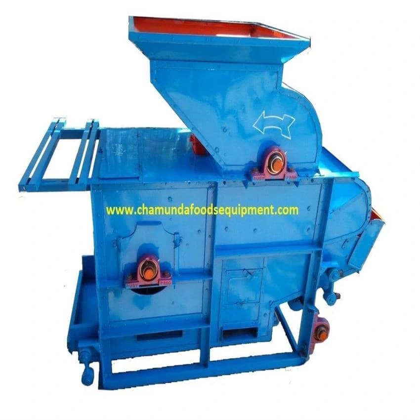 Semi-Automatic Painted Industrial Peanut Shelling Machine, Single Phase, 300 KG/H