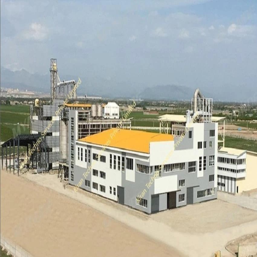 Automatic SS & MS Starch Processing Plant, 750 HP, Impact Pulverizer