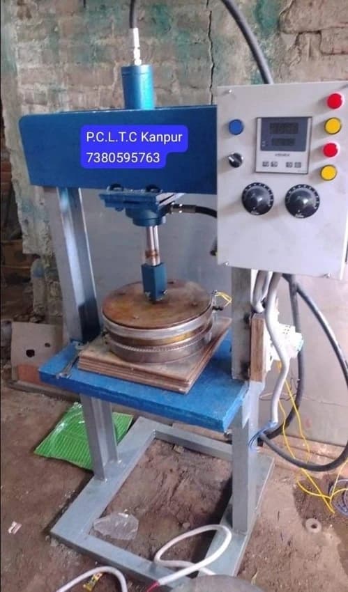 Paradise Hydraulic Dona Paper Plate Machine, Max Plate Size: 4"-14", Capacity: 2000 - 5000 pc/hr