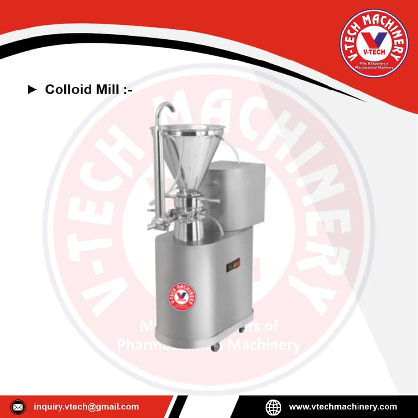Colloid Mill Machine