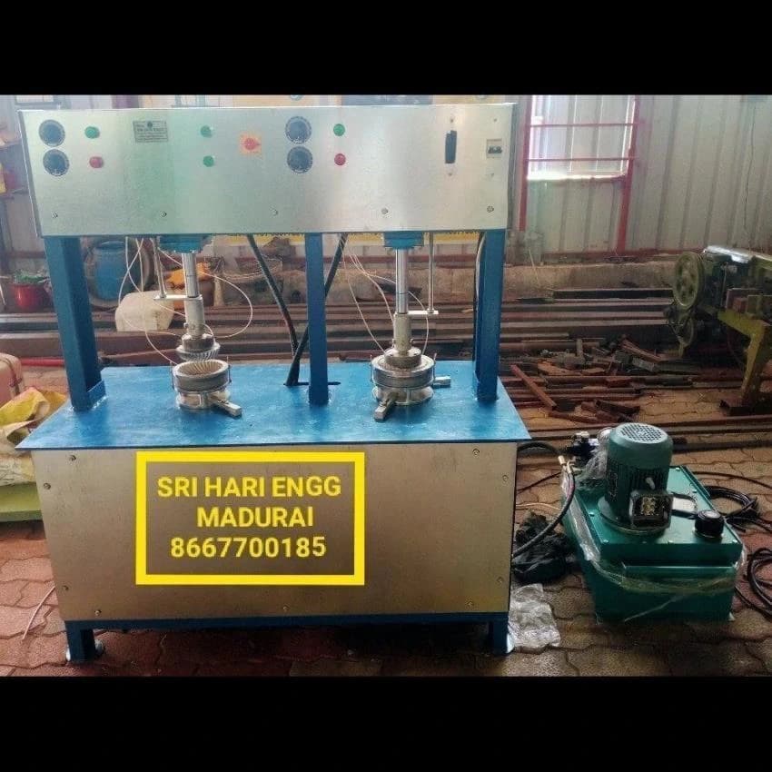 Semi Automatic Hydraulic Paper Plate Machine Including All die