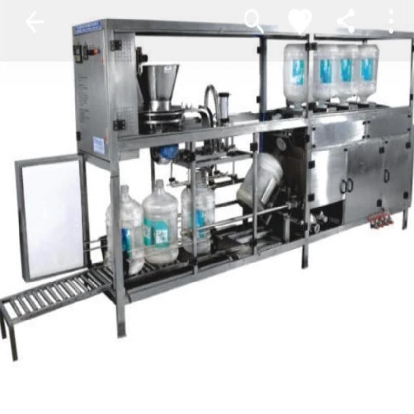 20 Litre Jar Filling And Washing Machine