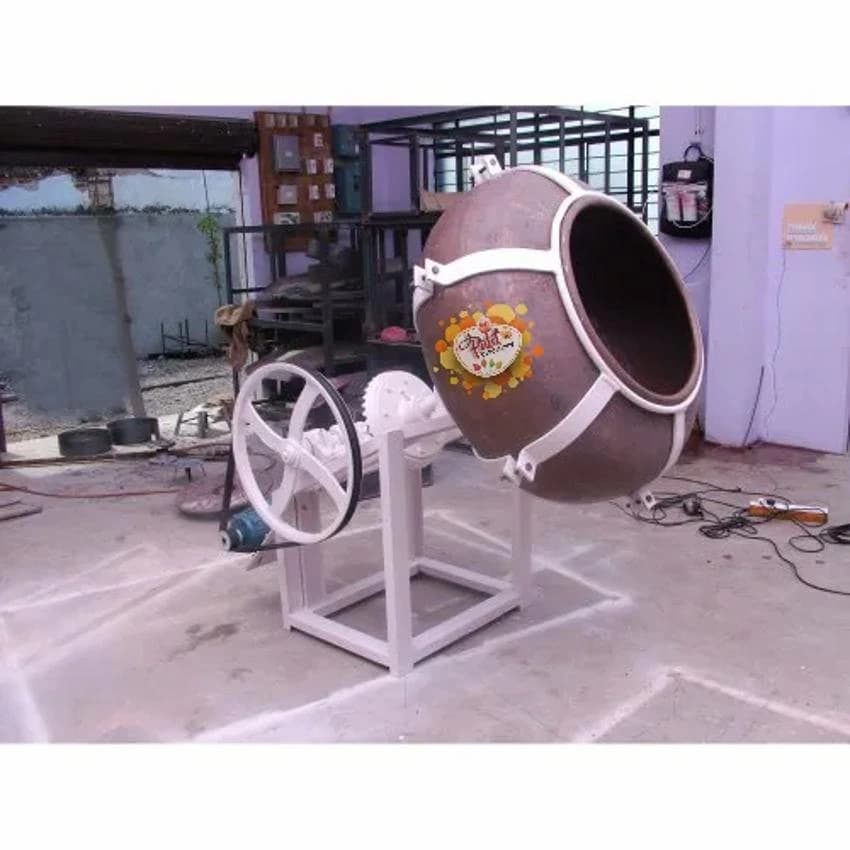 Stainless Steel Coating Pan, For Industrial, Capacity: 50 Kg