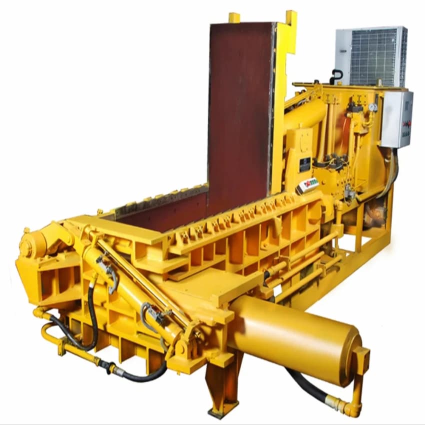 Mild Steel Triple Action Scrap Baling Press, Capacity: 100 Kg Per Hour