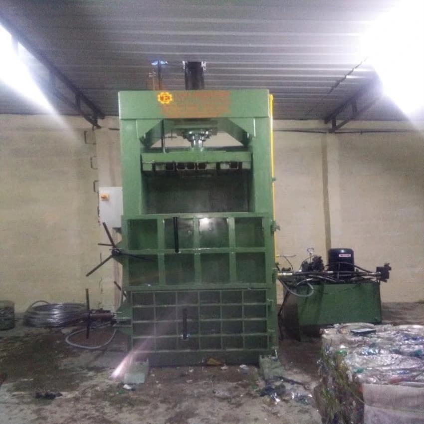 Three Phase 60-90 ton Hydraulic Baling Press, 100 To 150 Kg, 3 Phase