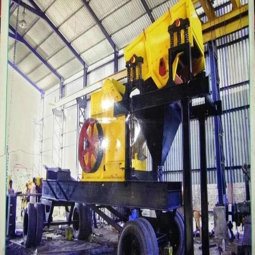 Mild Steel TPE- M100 Mobile Screening Plant, For Industrial, Capacity: 100 Tph