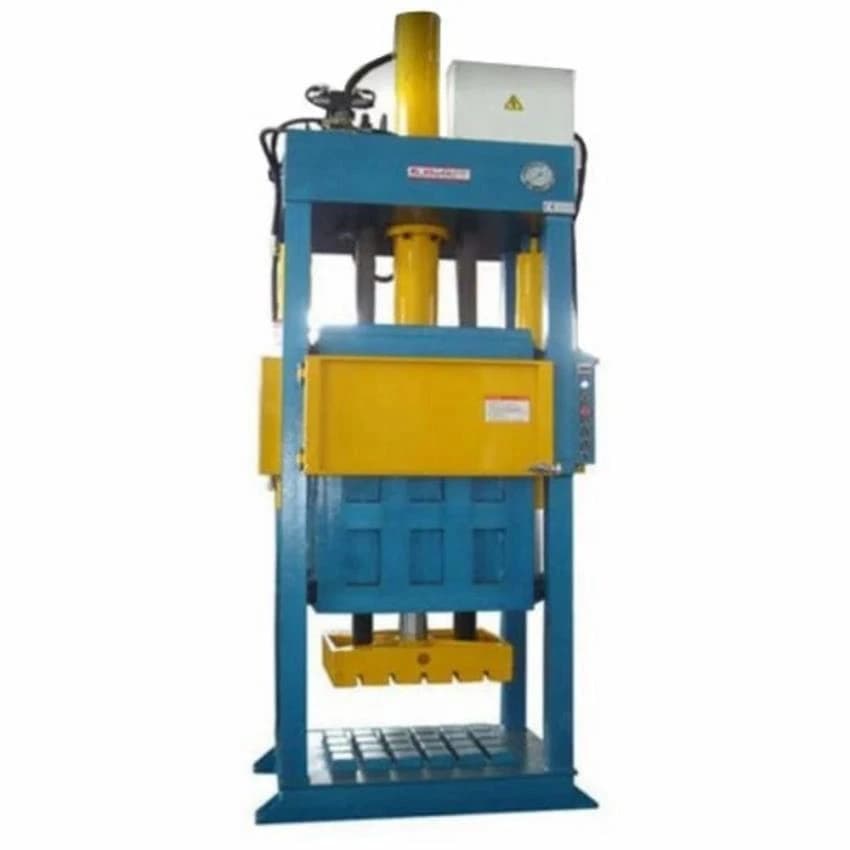 Hydraulic Bailing Press For Cotton Waste, Automation Grade: Semi-Automatic