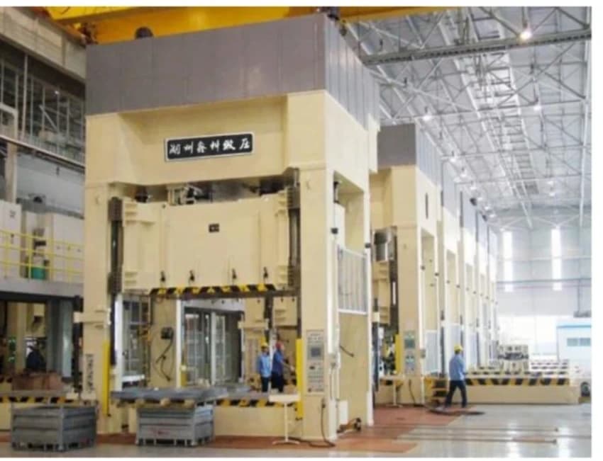Mild Steel Frame Metal Sheet Hydraulic Drawing Press, For Industrial, Max Force Or Load: 30ton