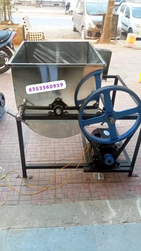 U Type Ribbon Blender Mixer Machine With Motor