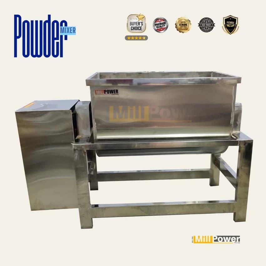 Ribbon blender price in India, 250 Ltr/Batch, Full SS