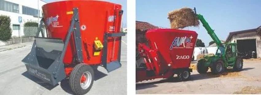 Zago Wagon Driven Feeding Mixer, 6CUBIC