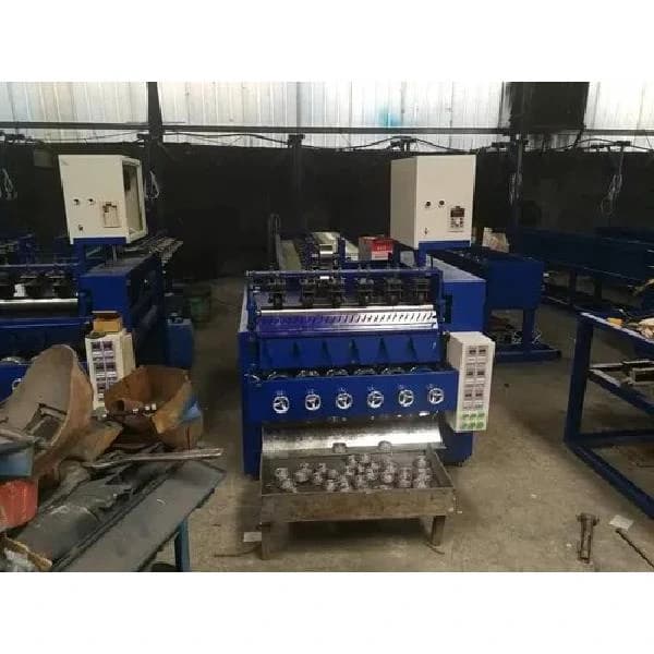 Combined Scrubber Making Machine 6 Heads