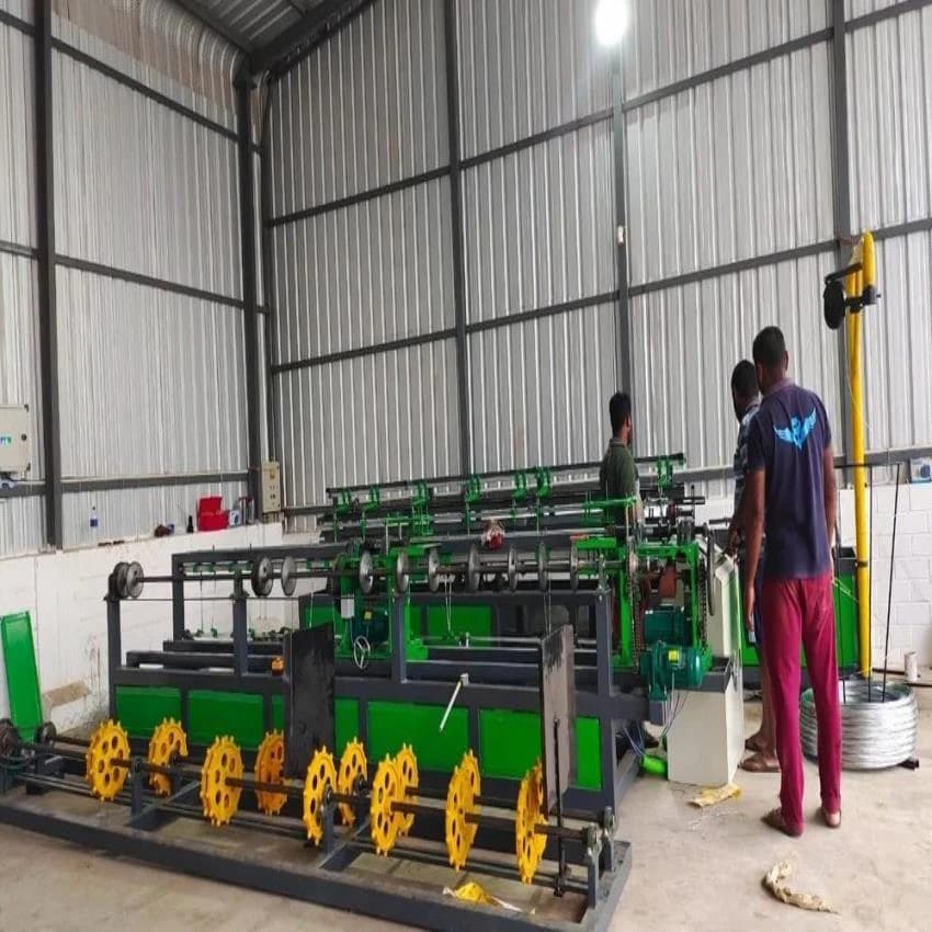 Industrial Chain Link Wire Machine