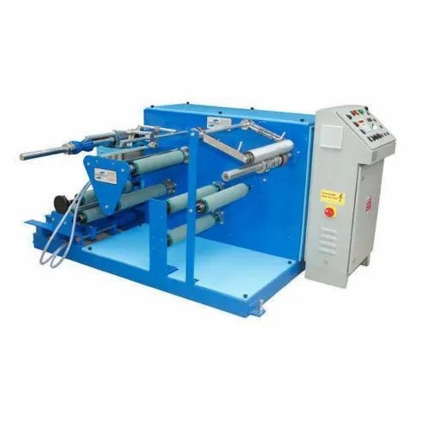 Roll To Roll Rewinder Machine