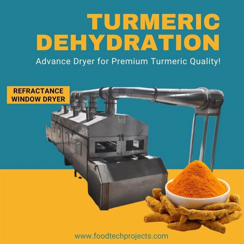 Turmeric Powder Dehydration