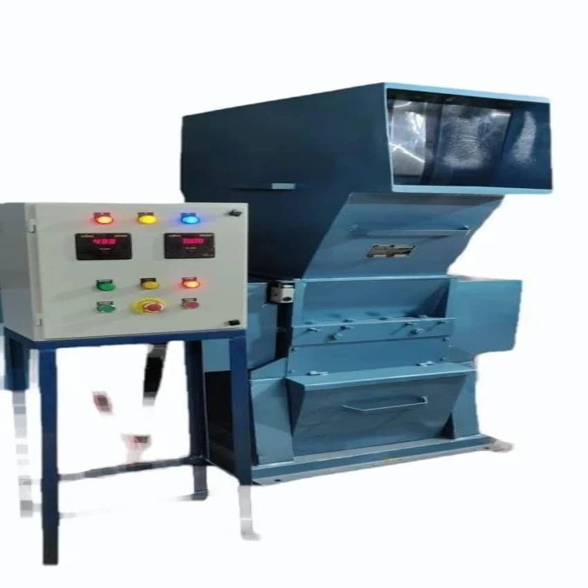Mild Steel PLASTIC LUMP CRUSHER MACHINE