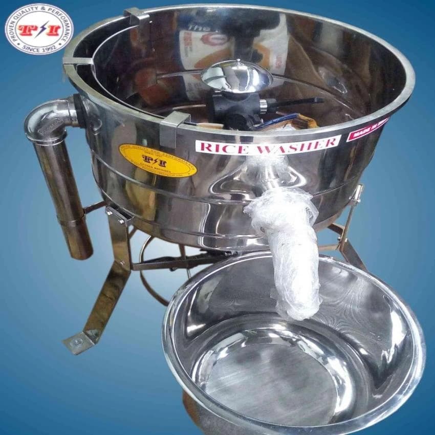 For Industrial Rice Washing Machine (Festival Offer Applicable), Capacity: 25 Kgs