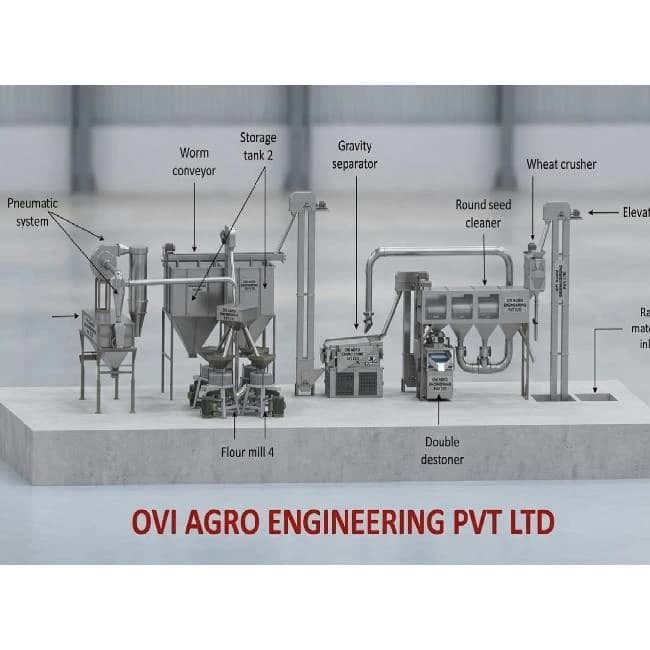Cleaning Grading Plant 1000 kg/hr