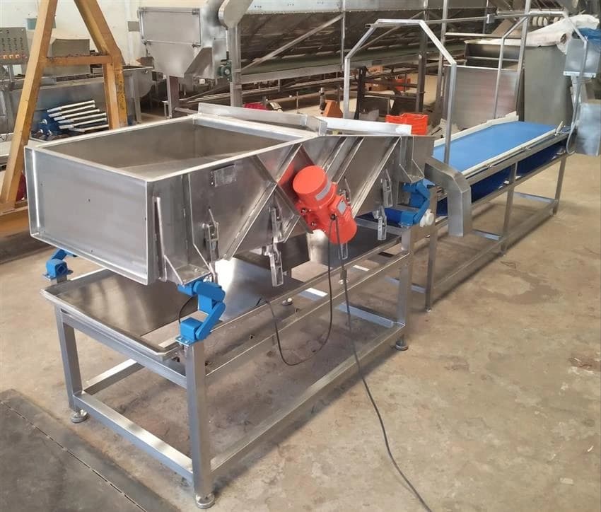 SS Cleaning Grading Plant, For Industrial